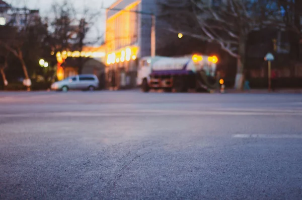 Verkeersopstopping Stad — Stockfoto