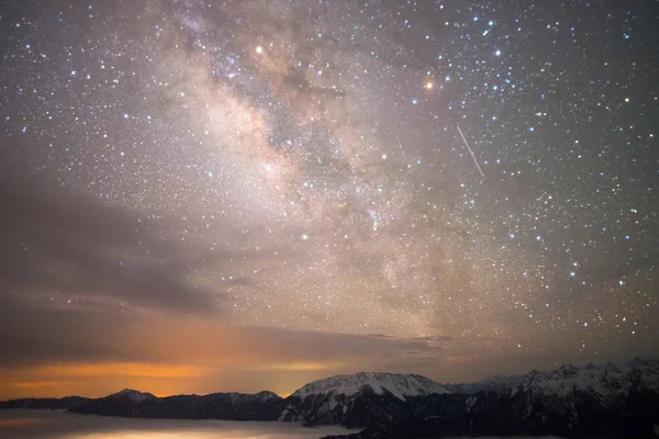 Cielo Nocturno Con Estrellas Astrología — Foto de Stock