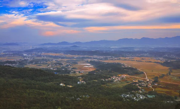 Vista Las Montañas Por Mañana — Foto de Stock