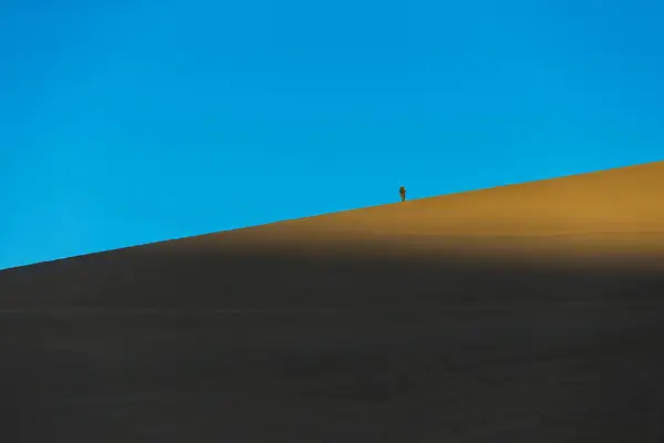 Vista Del Desierto Por Mañana — Foto de Stock