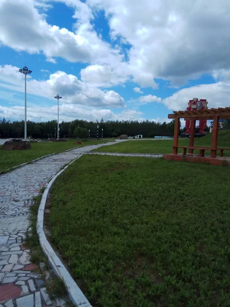 Hermosa Vista Del Parque — Foto de Stock