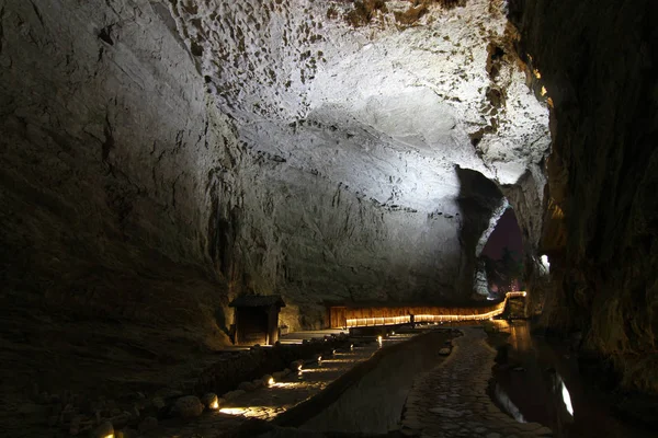 Mina Subterránea Cueva — Foto de Stock
