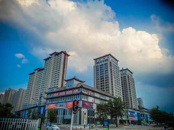 Vista Ciudad China — Foto de Stock