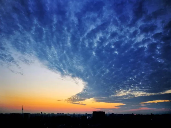 Beautiful Sunset Clouds — Stock Photo, Image