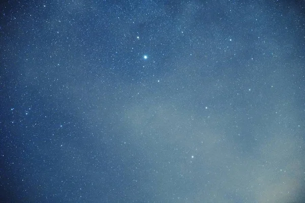 Leitosa Galáxia Céu Noturno Estrelas — Fotografia de Stock
