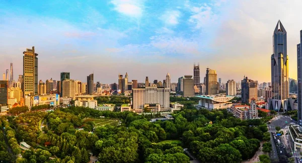 Vista Aérea Ciudad Frankfurt Main Alemania — Foto de Stock