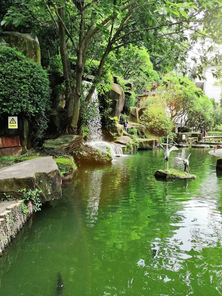 Hermoso Estanque Parque — Foto de Stock