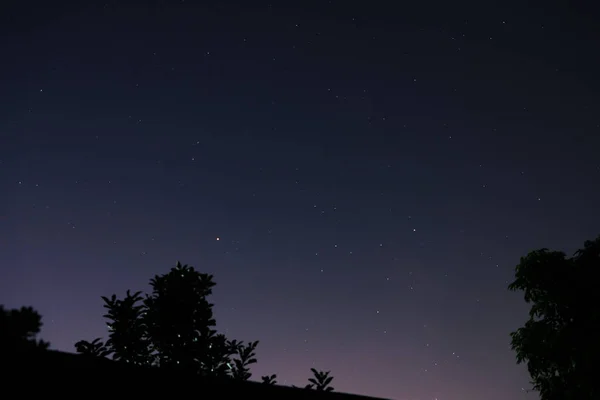 Cielo Nocturno Estrellas Astronómicas — Foto de Stock