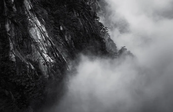 mountain landscape with a waterfall