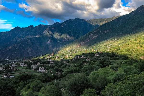 Vista Das Montanhas Verão — Fotografia de Stock