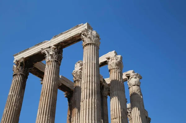 Ruinas Antiguas Del Templo Apollo Athens Grecia — Foto de Stock