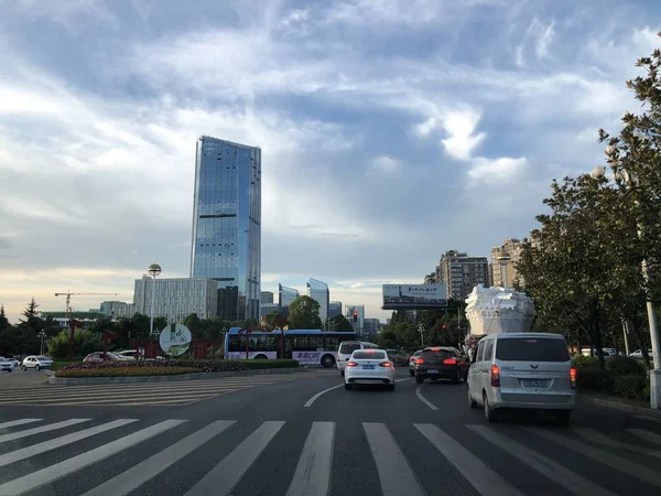 Vista Ciudad Frankfurt Main Alemania — Foto de Stock