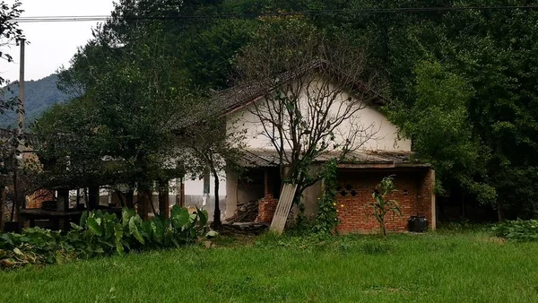 stock image old house in the village 