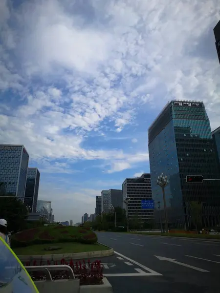 Edificio Moderno Ciudad — Foto de Stock