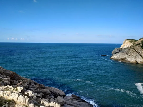 Hermosa Costa Del Mar Mediterráneo — Foto de Stock