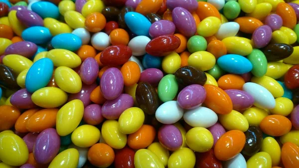 Caramelos Jalea Coloridos Fondo — Foto de Stock