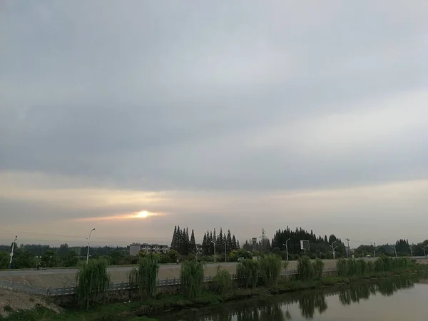 Vista Del Río Verano — Foto de Stock