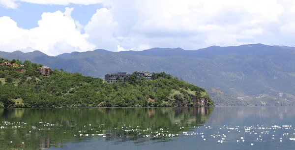 Vista Del Lago Las Montañas Isla Nueva Zelanda — Foto de Stock