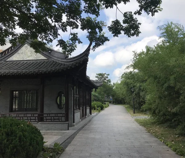 Čínský Chrám Parku — Stock fotografie
