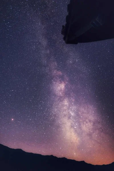 Céu Noturno Estrelas Astronomia — Fotografia de Stock