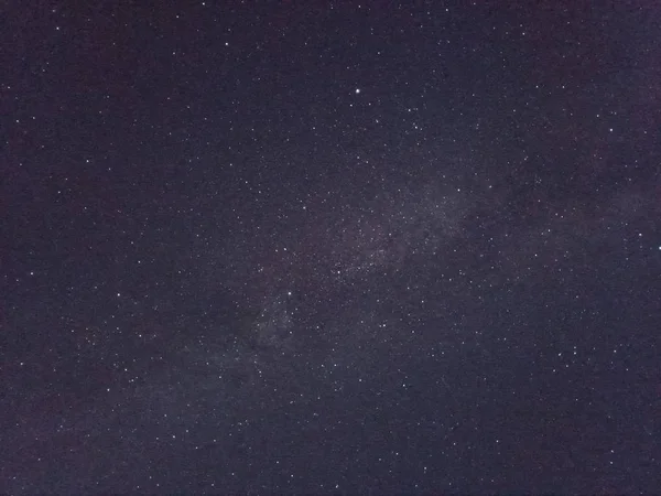 Galaxia Vía Láctea Cielo Nocturno — Foto de Stock