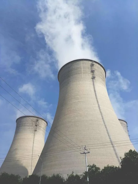 industrial power plant in the refinery