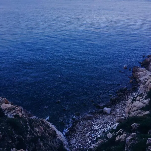 stock image beautiful view of the sea coast