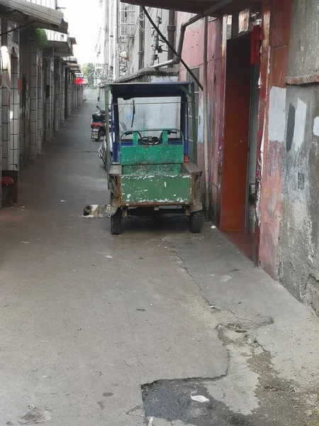 Edificios Abandonados Ruinas Ciudad China — Foto de Stock