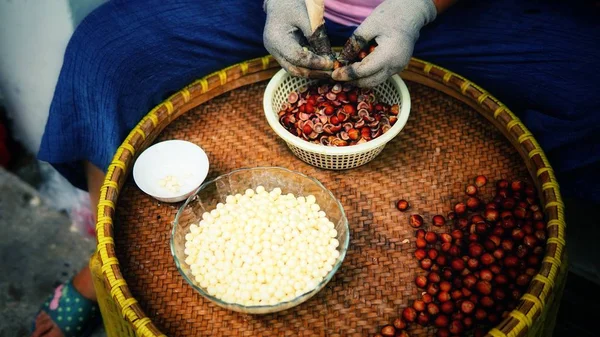 Varios Tipos Especias Mercado — Foto de Stock