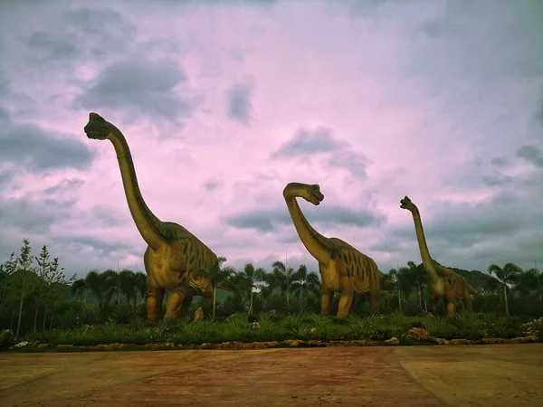 Dinosaurio Parque — Foto de Stock