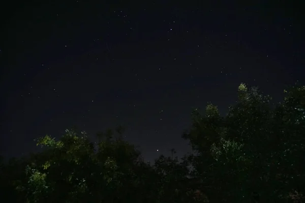 Hermoso Cielo Estrellado Noche — Foto de Stock