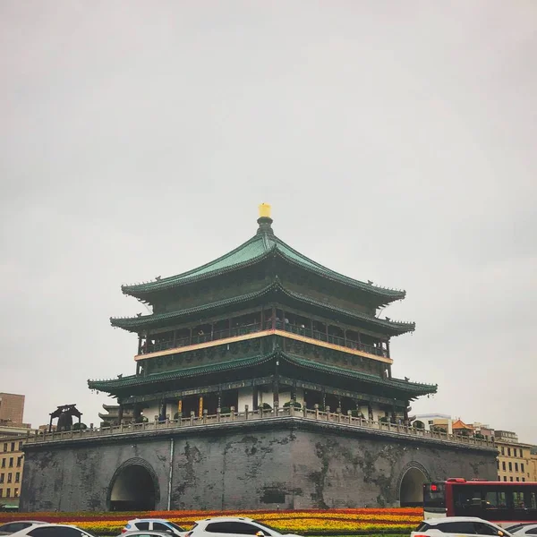 Antigua Puerta Ciudad Xian China — Foto de Stock