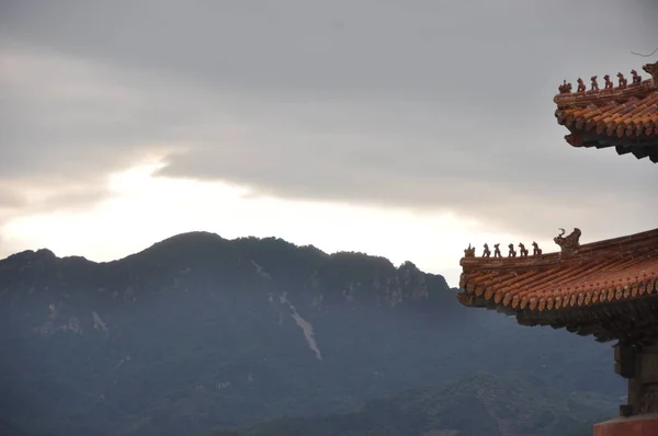 beautiful chinese landscape in the morning