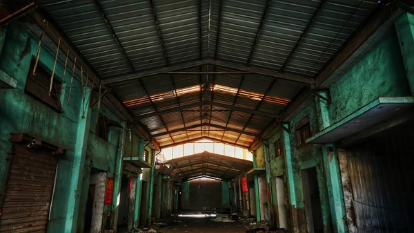 Viejo Edificio Fábrica Abandonado — Foto de Stock