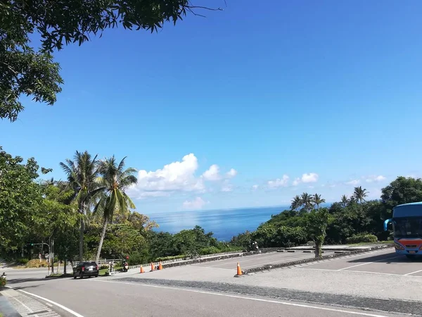 Vista Carretera Ciudad Tailandia — Foto de Stock