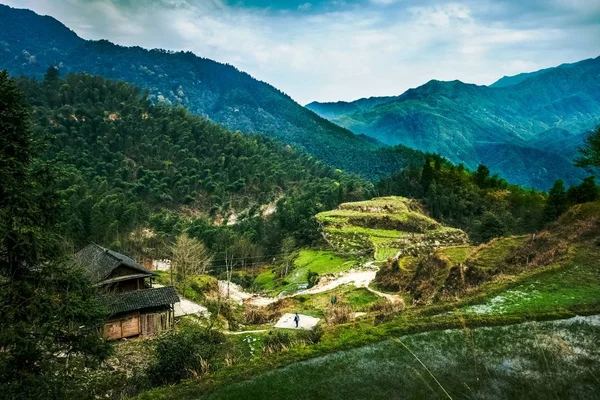 Hermoso Paisaje Las Montañas — Foto de Stock