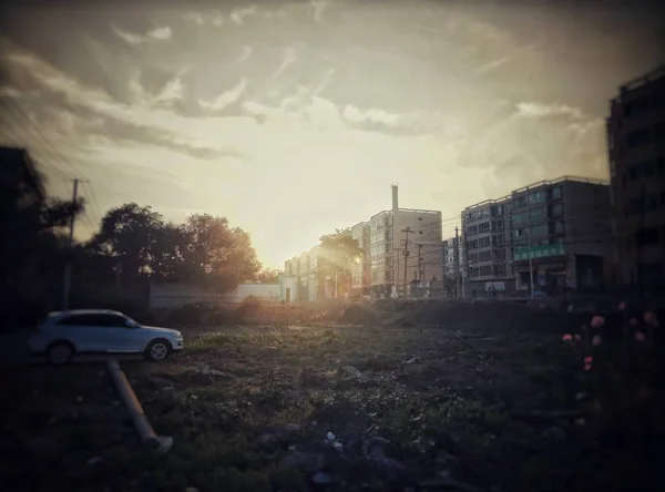 Viejo Camino Ciudad Parque — Foto de Stock