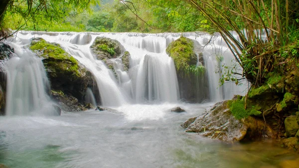 Bela Cachoeira Floresta — Fotografia de Stock