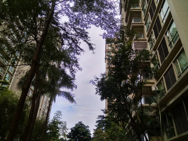 Vista Ciudad Barcelona — Foto de Stock