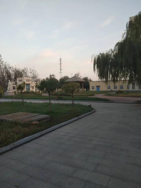 Ciudad Del Parque Por Mañana — Foto de Stock