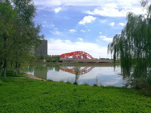 Parque Ciudad Los Países Bajos — Foto de Stock