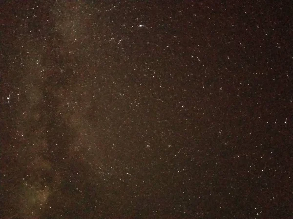 Cielo Nocturno Con Estrellas Vía Láctea Galaxia Astronómica — Foto de Stock
