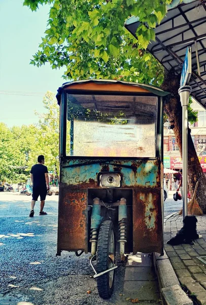 Viejo Tren Parque — Foto de Stock