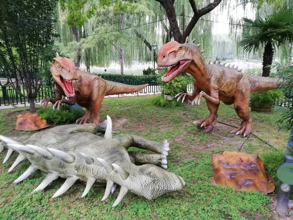 Representación Dinosaurio — Foto de Stock