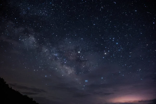 Vía Láctea Estrellas Cielo Galaxia — Foto de Stock