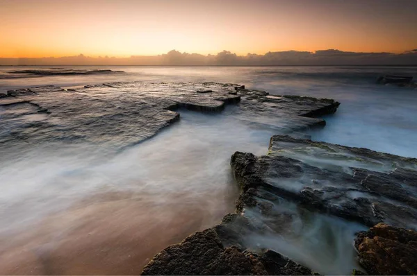 Vista Pittoresca Bel Tramonto — Foto Stock