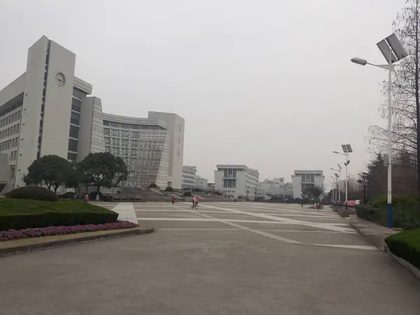 Edificio Moderno Ciudad — Foto de Stock