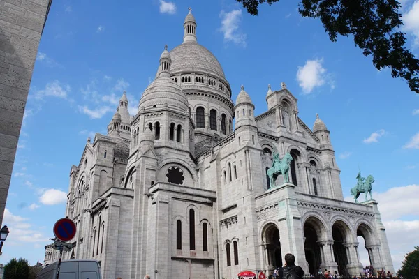 Vista Catedral San Jorge Montmartre París — Foto de Stock