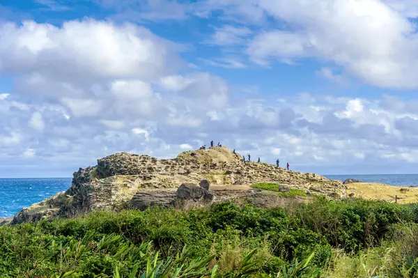 Hermosa Vista Orilla Del Mar Viajes — Foto de Stock