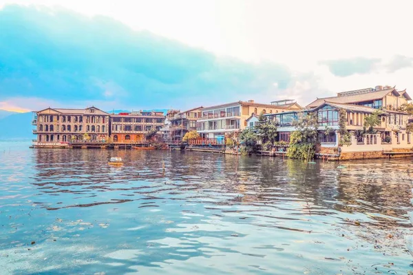 Vista Del Gran Canal Venecia Italia — Foto de Stock